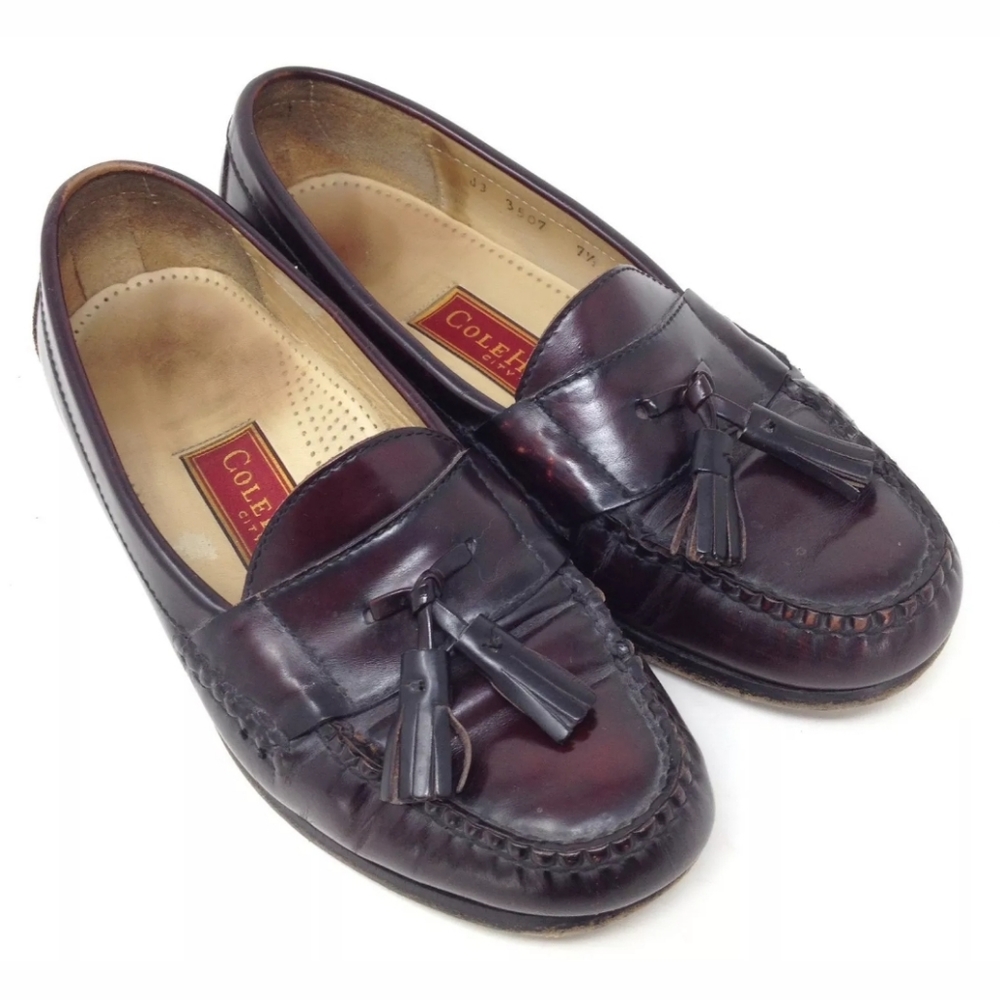 Cole Haan Shoes Cordovan Pinch Loafers 7.5 - Picture 8 of 8